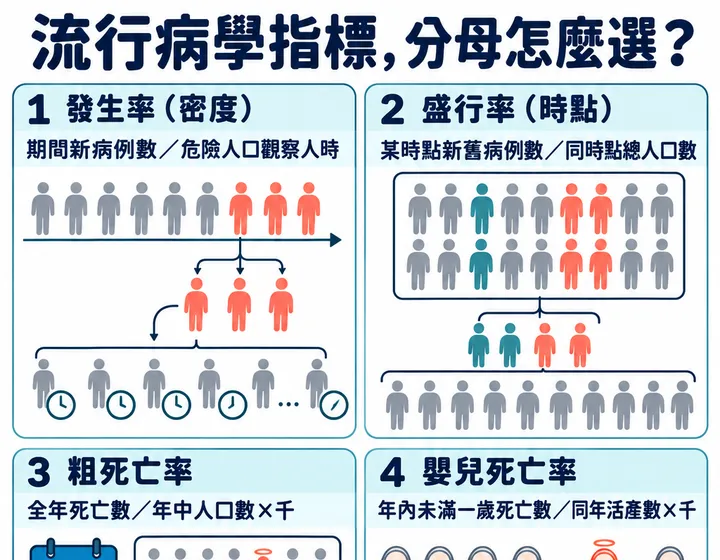流行病學指標圖解預覽