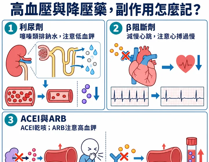 高血壓與降壓藥圖解預覽