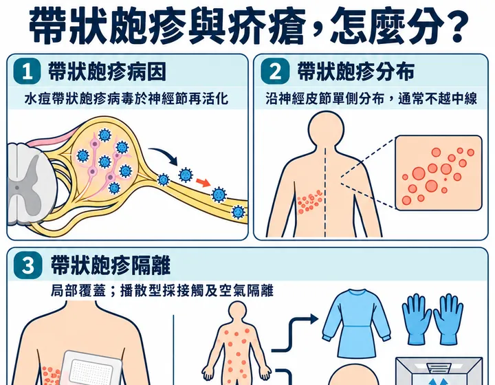 帶狀皰疹與疥瘡圖解預覽