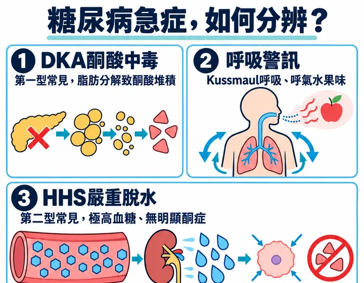 糖尿病急症圖解預覽