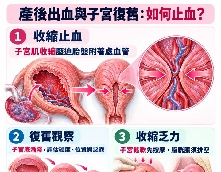 產後出血與子宮復舊圖解預覽