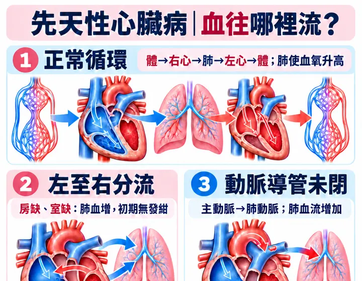 先天性心臟病圖解預覽