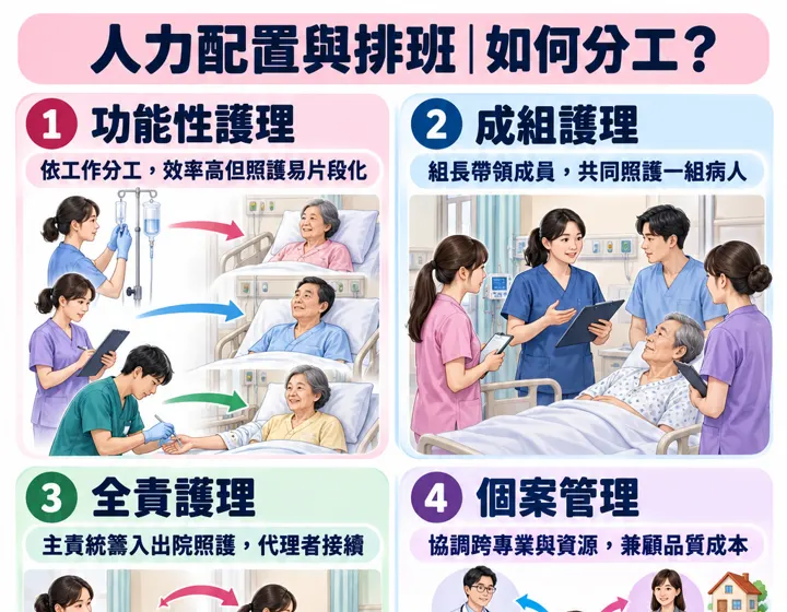 人力配置與排班圖解預覽
