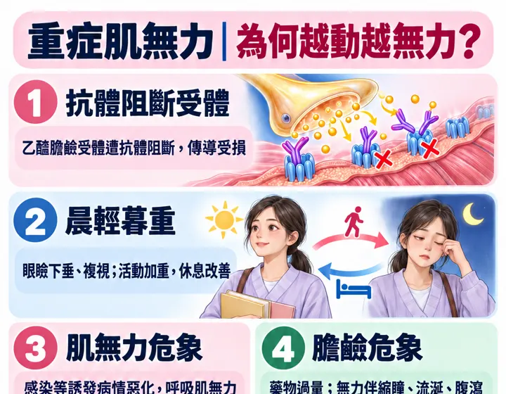 重症肌無力圖解預覽