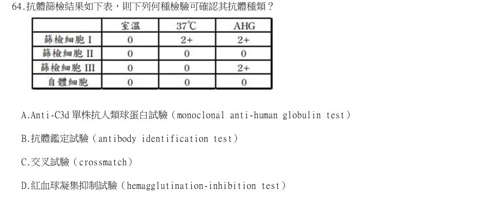 第64題官方原題影像 1
